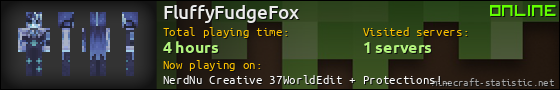 FluffyFudgeFox userbar 560x90