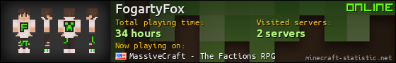 FogartyFox userbar 560x90