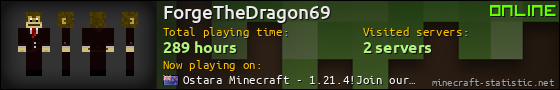 ForgeTheDragon69 userbar 560x90