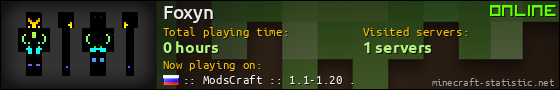 Foxyn userbar 560x90