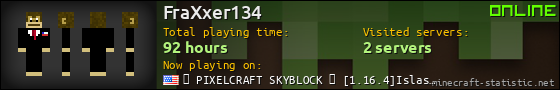 FraXxer134 userbar 560x90