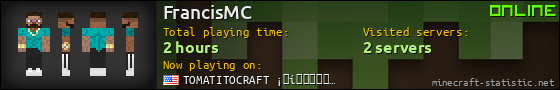 FrancisMC userbar 560x90