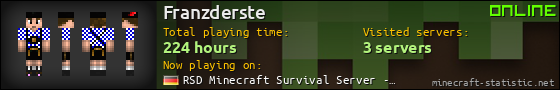 Franzderste userbar 560x90