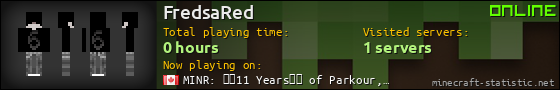 FredsaRed userbar 560x90