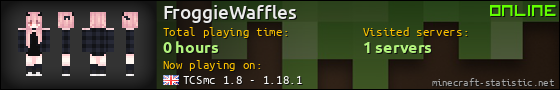 FroggieWaffles userbar 560x90