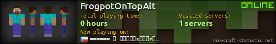 FrogpotOnTopAlt userbar 560x90