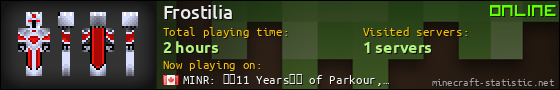 Frostilia userbar 560x90
