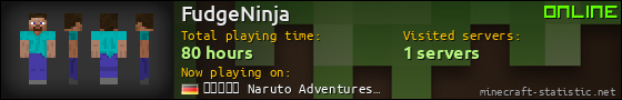 FudgeNinja userbar 560x90