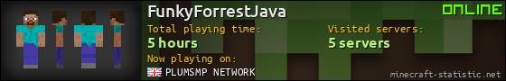 FunkyForrestJava userbar 560x90