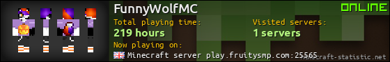 FunnyWolfMC userbar 560x90