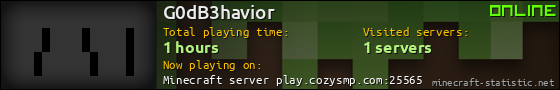 G0dB3havior userbar 560x90
