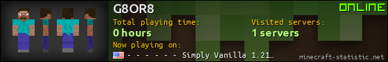 G8OR8 userbar 560x90