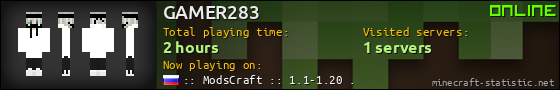GAMER283 userbar 560x90