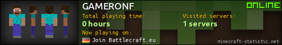 GAMERONF userbar 560x90