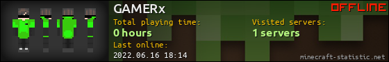 GAMERx userbar 560x90