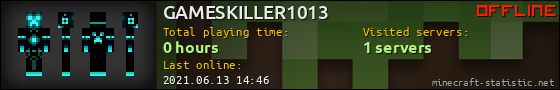 GAMESKILLER1013 userbar 560x90