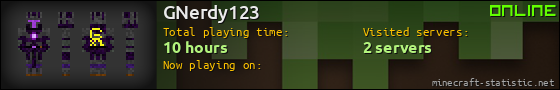 GNerdy123 userbar 560x90