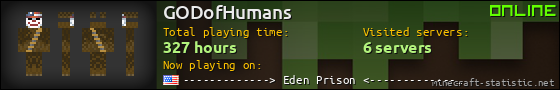 GODofHumans userbar 560x90