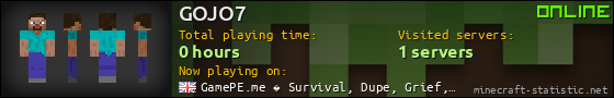 GOJO7 userbar 560x90