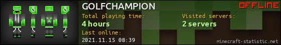 GOLFCHAMPION userbar 560x90