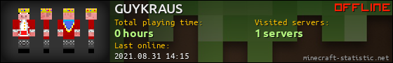 GUYKRAUS userbar 560x90