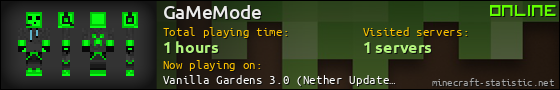 GaMeMode userbar 560x90
