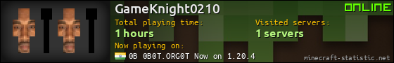 GameKnight0210 userbar 560x90