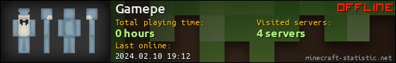 Gamepe userbar 560x90