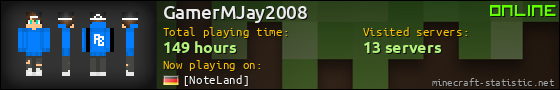 GamerMJay2008 userbar 560x90