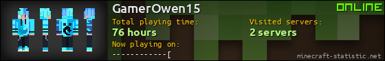 GamerOwen15 userbar 560x90