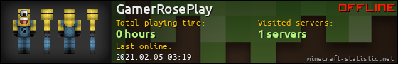 GamerRosePlay userbar 560x90