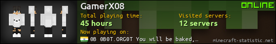 GamerX08 userbar 560x90