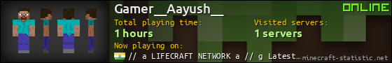 Gamer__Aayush__ userbar 560x90