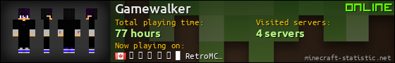 Gamewalker userbar 560x90