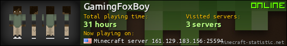 GamingFoxBoy userbar 560x90