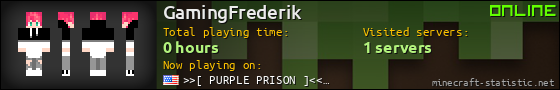 GamingFrederik userbar 560x90