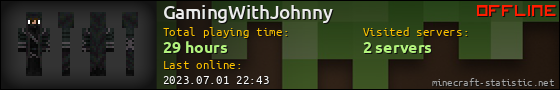 GamingWithJohnny userbar 560x90