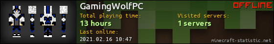 GamingWolfPC userbar 560x90