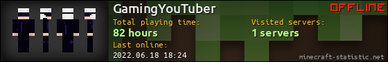 GamingYouTuber userbar 560x90