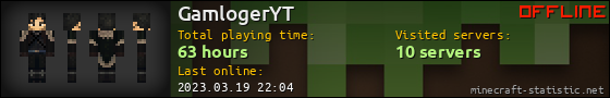 GamlogerYT userbar 560x90