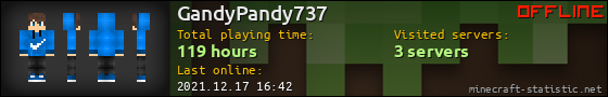 GandyPandy737 userbar 560x90