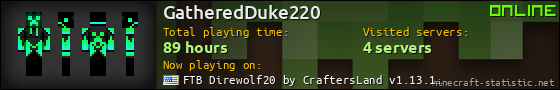 GatheredDuke220 userbar 560x90