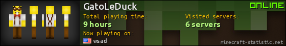 GatoLeDuck userbar 560x90