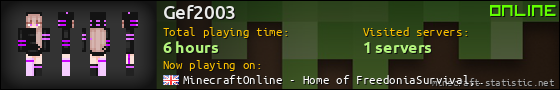Gef2003 userbar 560x90
