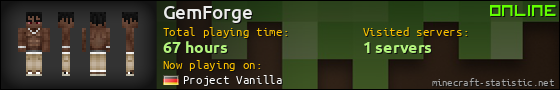 GemForge userbar 560x90