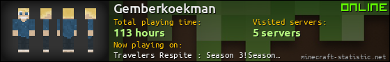 Gemberkoekman userbar 560x90