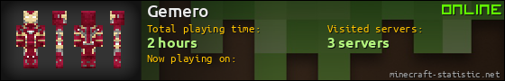 Gemero userbar 560x90