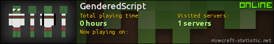 GenderedScript userbar 560x90