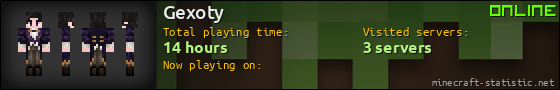Gexoty userbar 560x90