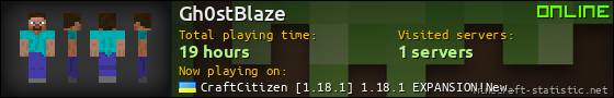 Gh0stBlaze userbar 560x90